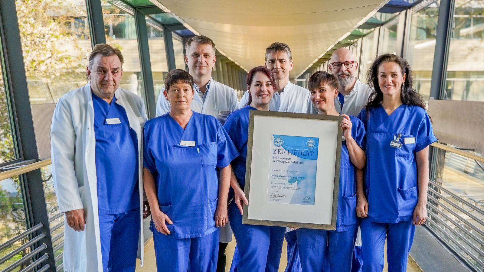 Helios Erfurt: New Reference center for surgical endoscopy