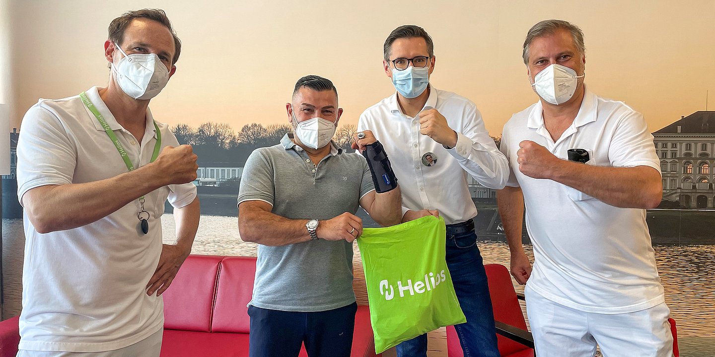 Patient Story: After Surgical Intervention: Levent Cukur Has to Take Care of His Wrist